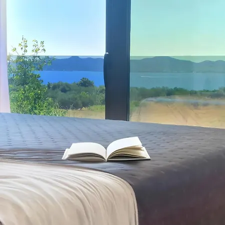 Villa 1 With Hot Tub, Sauna And Sea View Kozino