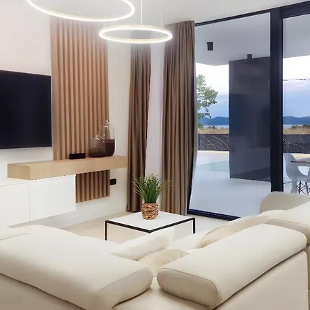 Villa 1 With Hot Tub, Sauna And Sea View Kozino